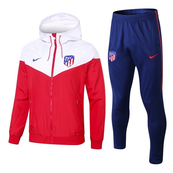 Rompevientos Atletico Madrid Conjunto Completo 2018-19 Rojo Azul